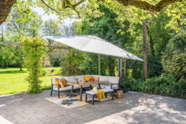 Garden Impressions Hawaii Big Pole parasol - 350x350cm - Sand
