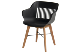 Hartman Jill Dining Tuinstoel Teak Carbon Black