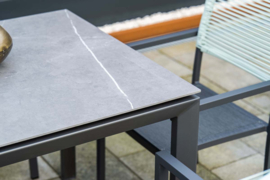 Domingo Tuintafel 90x90 Sicilian Grey