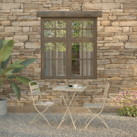 Feros Breeze Bistro Set - Beige