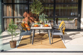 Garden Impressions Vigo tuintafel 160x90 cm Zwart
