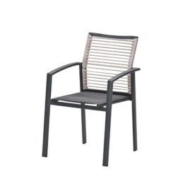 Garden Impressions Cosmo dining stapelbare fauteuil Sand
