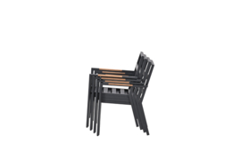 Garden Impressions Felini dining stapelbare fauteuil Sand