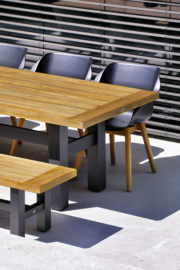 Hartman Sophie Teak Dining Tuinstoel Carbon Black