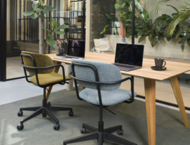 Bureaustoel Stay At Homy donkerblauw