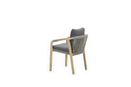 Santos dining fauteuil grijs