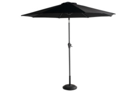 Hartman Sunline Parasol Rond 270cm Zwart