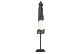 Hartman Tubb parasol r.300cm Donkergrijs