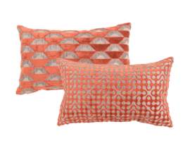 Hartman Jane Orange Lendekussen 50x30 cm