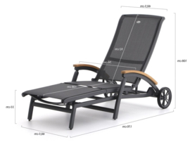 Hartman Da Vinci Lounger Teak