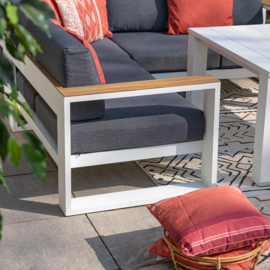 Garden Impressions Cube Loungeset - 4-persoons - Wit