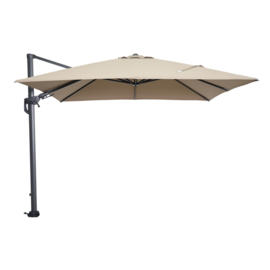 Garden Impressions Hawaii Deluxe parasol - 300x300cm - Taupe