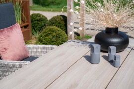 Garden Impressions Nevada Tuintafel 240x100 cm Donkergrijs