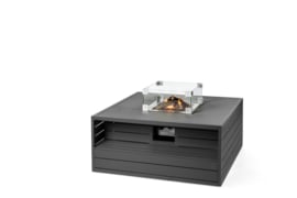 Happy Cocooning Aluminium Vuurtafel Grijs