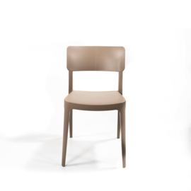 Feros Wing Stapelstoel Beige