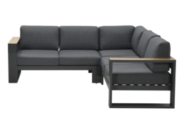 Garden Impressions Cube Loungeset - 4-persoons - Donkergrijs