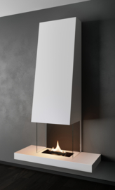 Tenderflame Raff vuurhaard - wit
