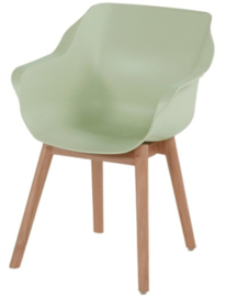 Hartman Sophie Teak Dining Tuinstoel French Green