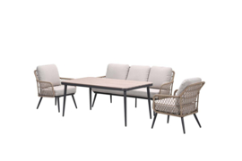 Garden Impressions Allasio Loungeset - 5-persoons - Sand