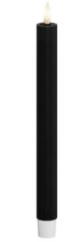 2 stuks Deluxe Homeart LED Dinerkaars 2,2x24 cm - Zwart