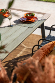 Garden Impressions Vigo tuintafel 160x90 cm Zwart