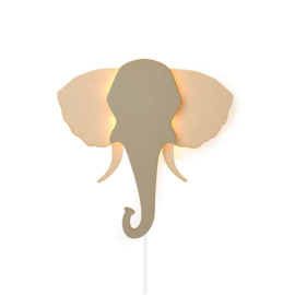 Tjalle en Jasper Olifant wandlamp