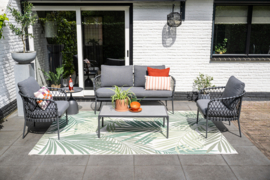 Garden Impressions Tropea Loungeset - 4-persoons - Grijs