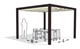 Nesling Pergola Optiva Coolfit 319x319 Ecru