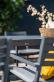 Garden Impressions Oklahoma dining stapelbare fauteuil Donkergrijs