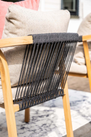 Garden Impressions Monti dining stapelbare fauteuil Sand