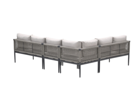 Garden Impressions Teramon Loungeset - 5-persoons - Sand