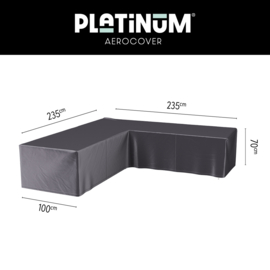 Platinum Aerocover 7940 Loungesethoes hoekset 235x235x100xH70