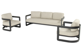 Hartman Milano Loungeset Zwart