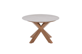 Garden Impressions Lowland tuintafel Ø120 cm Sand