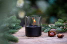 Tenderflame Giftset Lilly 10 Tafelvuur met Tenderfuel - zwart