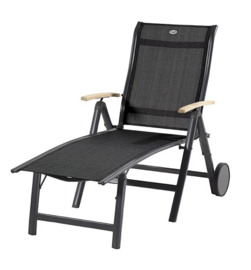 Hartman Alice Lounger Hoog Teak Grijs