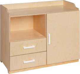 Van Dijk houten poppencommode