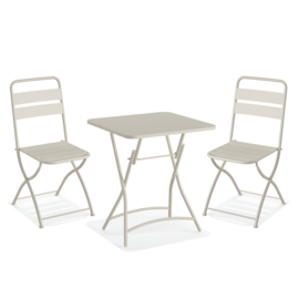 Feros Breeze Bistro Set - Beige