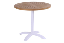 Hartman Sophie Teak Klaptafel Rond Wit