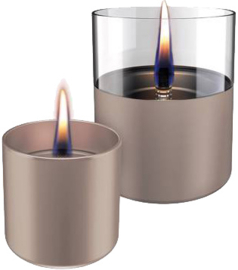 Tenderflame Lilly 8 & 10 Tafelvuur - chocolate - Giftset