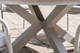 Garden Impressions Edison tuintafel Ø148 cm Taupe