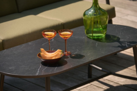 Hartman Flora Keramische Loungetafel 130cm Zwart