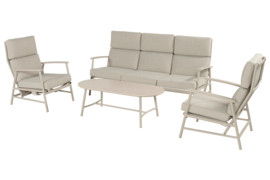 Hartman Flora Loungeset met Loungetafel Beige met Loungetafel