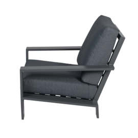 Garden Impressions Lincoln lounge fauteuil zwart