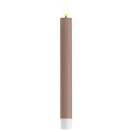 2 stuks Deluxe Homeart LED Dinerkaars 2,2x24 cm - Rosé