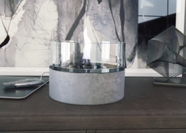Tenderflame Café 18 Tafelvuur - concrete - keramiek