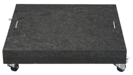 Garden Impressions Hawaii granieten parasolvoet - 150 kg - Antraciet