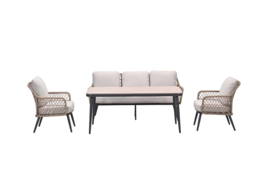 Garden Impressions Allasio Loungeset - 5-persoons - Sand