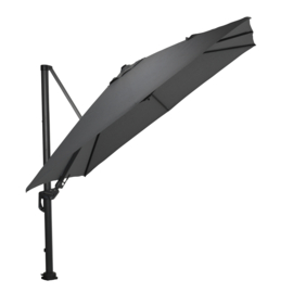 Garden Impressions Hawaii Deluxe parasol - 300x300cm - Donkergrijs