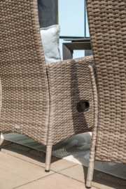 Garden Impressions Mexico verstelbare fauteuil sand
